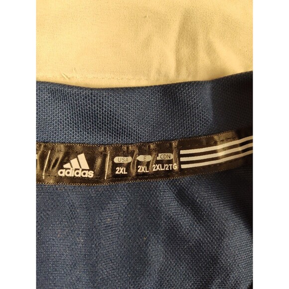 Vintage Michigan Wolverines Jersey Men's 2XL Blue #4 Adidas Jim Harbaugh - Picture 9 of 13